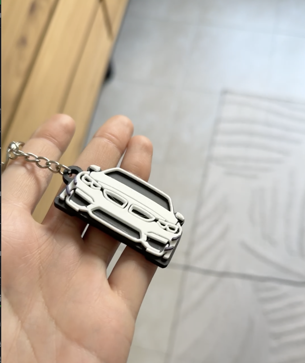 BMW M4 GT4 Keychain